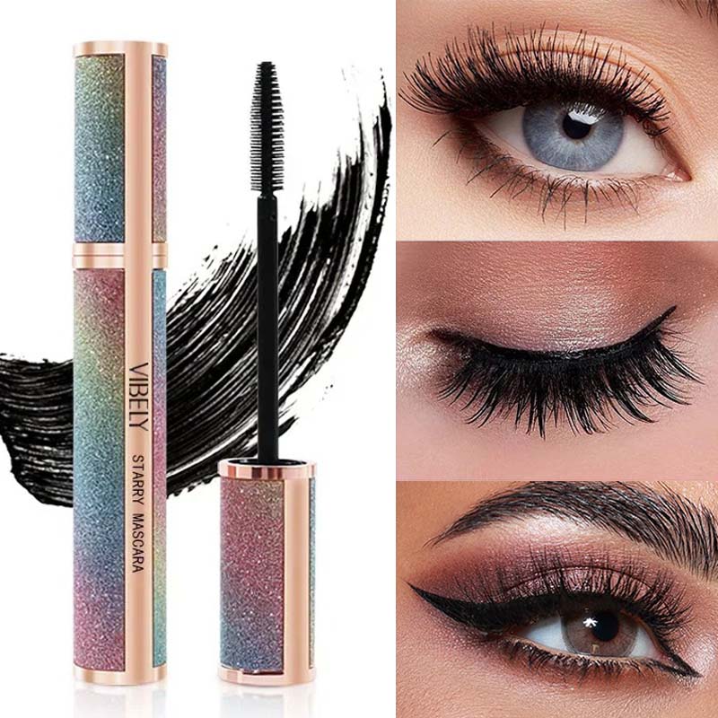 Eyelash Extension For Big Eyes - 4D 星空マスカラメイクアップ延長まつげエクステンション防水速乾性長持ちマスカラビッグアイ化粧品