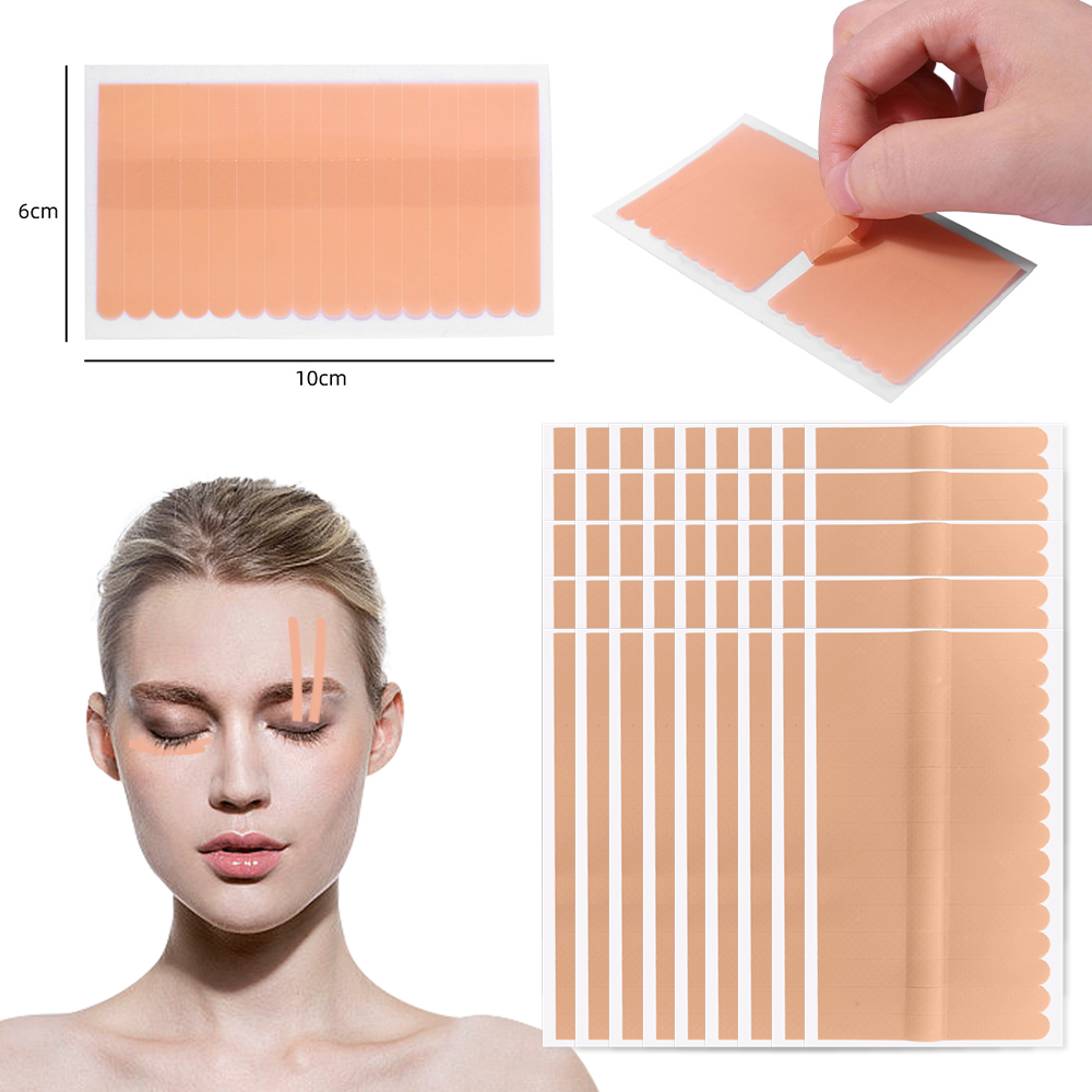 Eyelash Extension Double Lash - 10/20 個まつげテープ不織布微細孔まつげエクステンションテープメイクまつげアクセサリー用品ラッシュリフト微細孔テープ