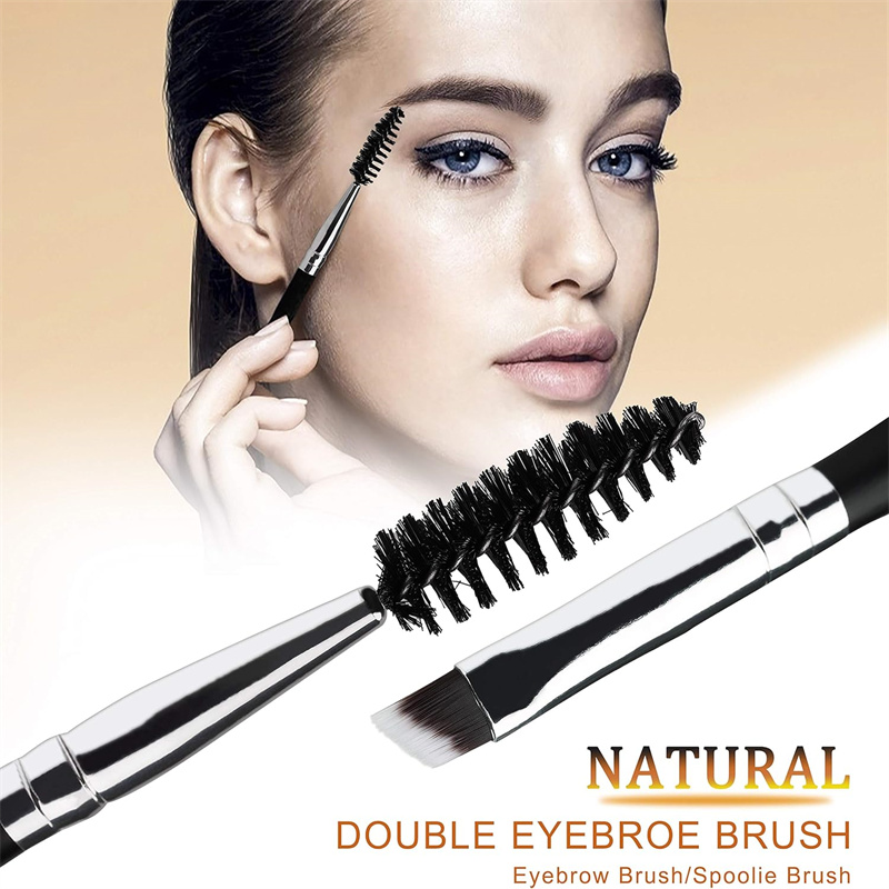 10/5 個ダブルヘッド眉毛ブラシまつげコームプロのメイクブ - Eyelash Extension Double Lash のレビューと価格