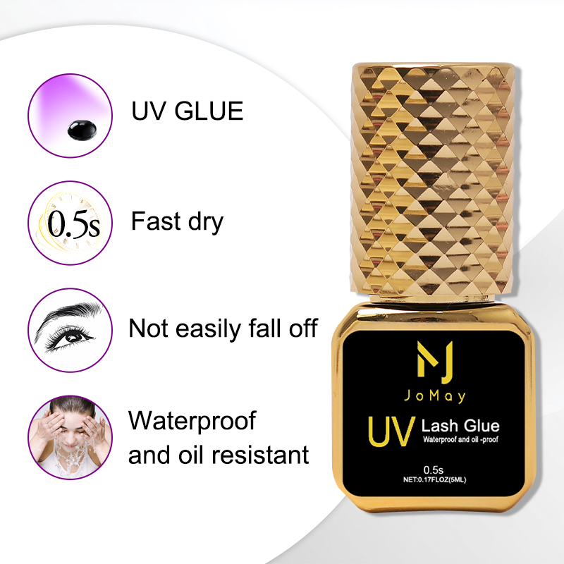 JOMAY 5ml まつげ接着剤 0.5秒速乾 まつげエクス - Eyelash Extension Uv のレビューと価格