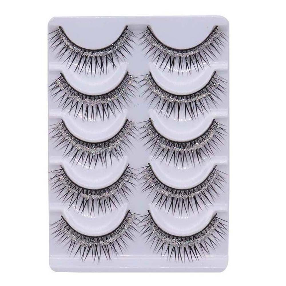 長持ちする光沢のあるラインストーングリッタースパンコールライ - Eyelash Extension For Big Eyes のレビューと価格