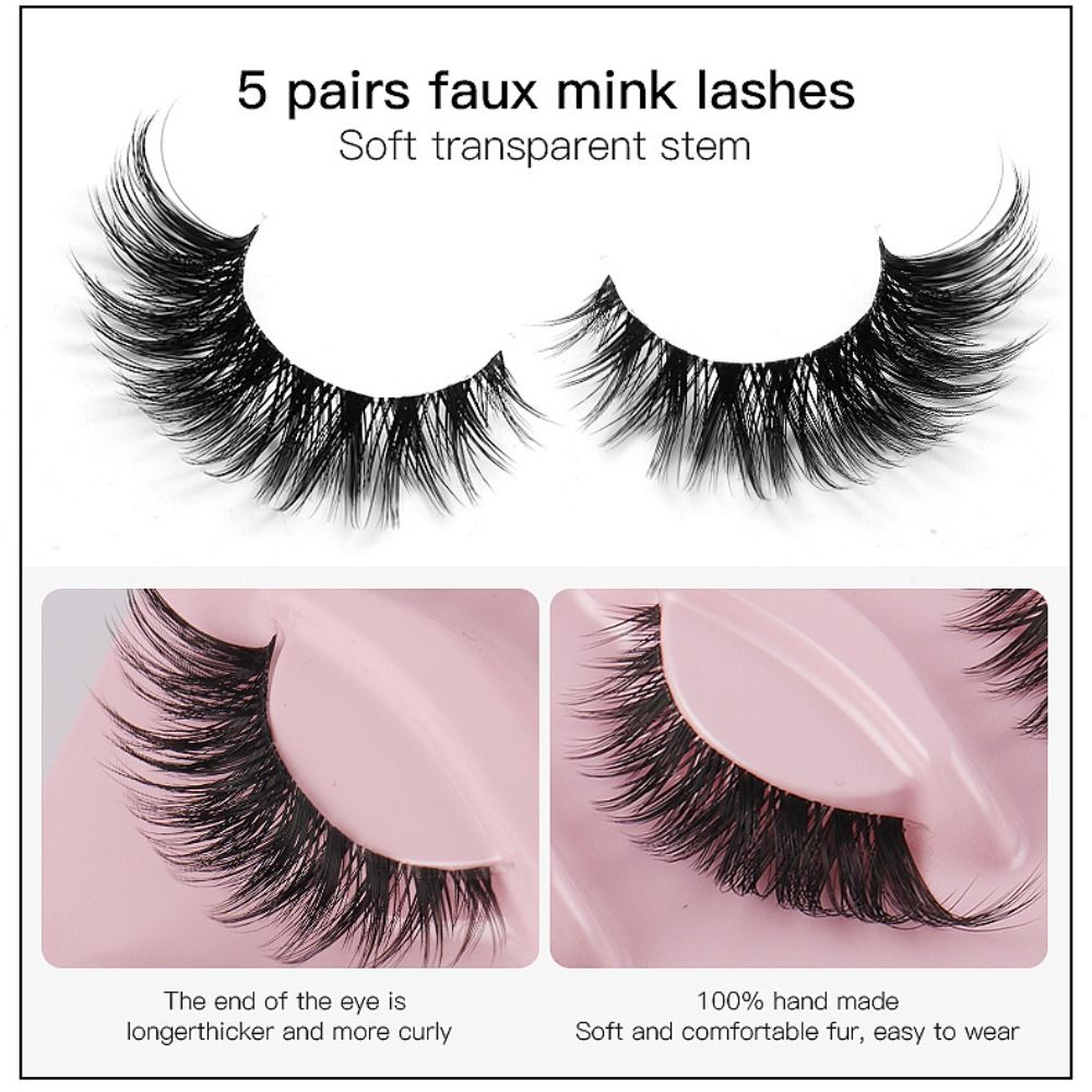 3Dふわふわまつげ女性用美容厚く長いまつげアイエクステンショ - Eyelash Extension Fox Eye のレビューと価格