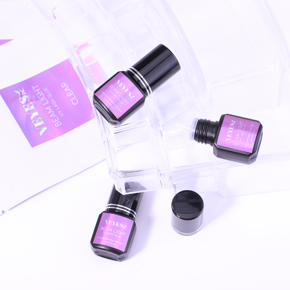 Veyes-クリアまつげエクステ、UVまつげ接着剤、5ml - Eyelash Extension Uv のレビューと価格