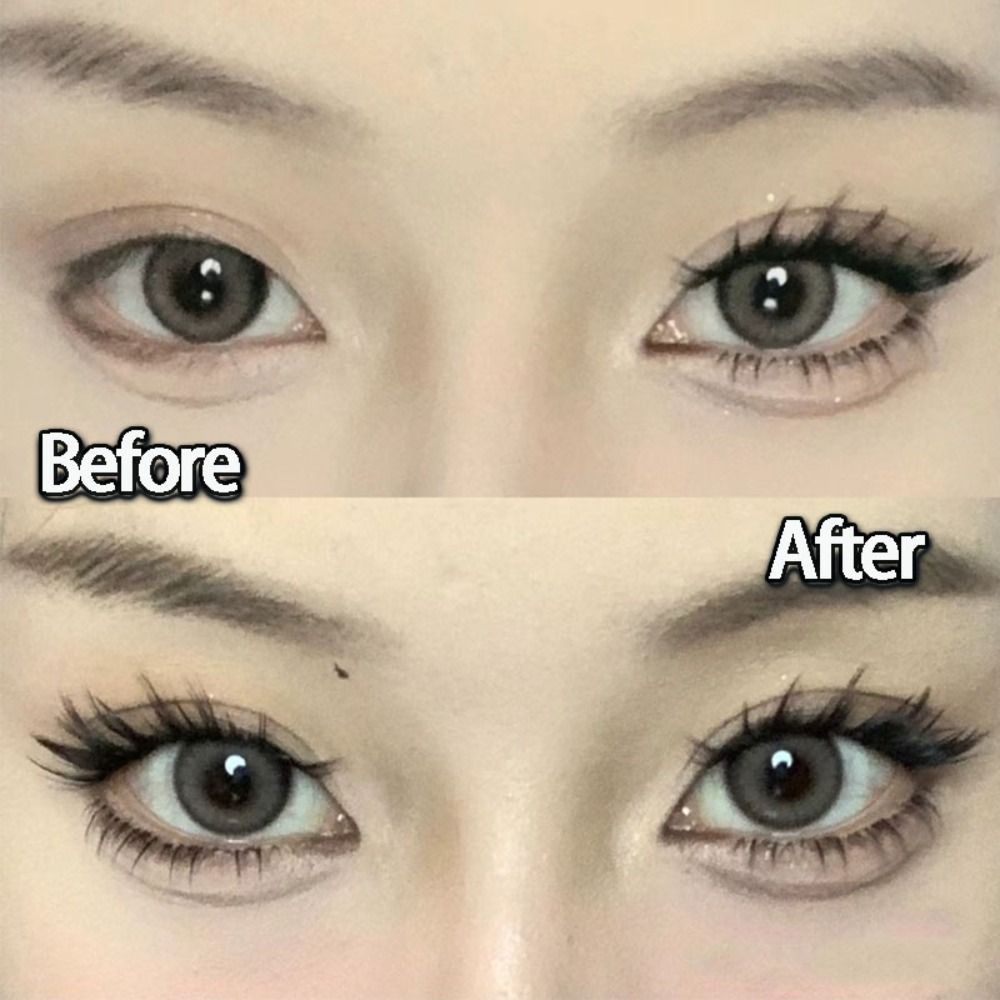 シングルフォックスつけまつげフォックスアイ効果ナチュラルセグ - Eyelash Extension Fox Eye のレビューと価格