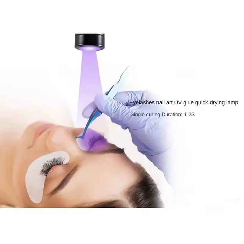 5W 10WまつげUV硬化ランプヘッドつけまつげエクステネイ - Eyelash Extension Uv のレビューと価格