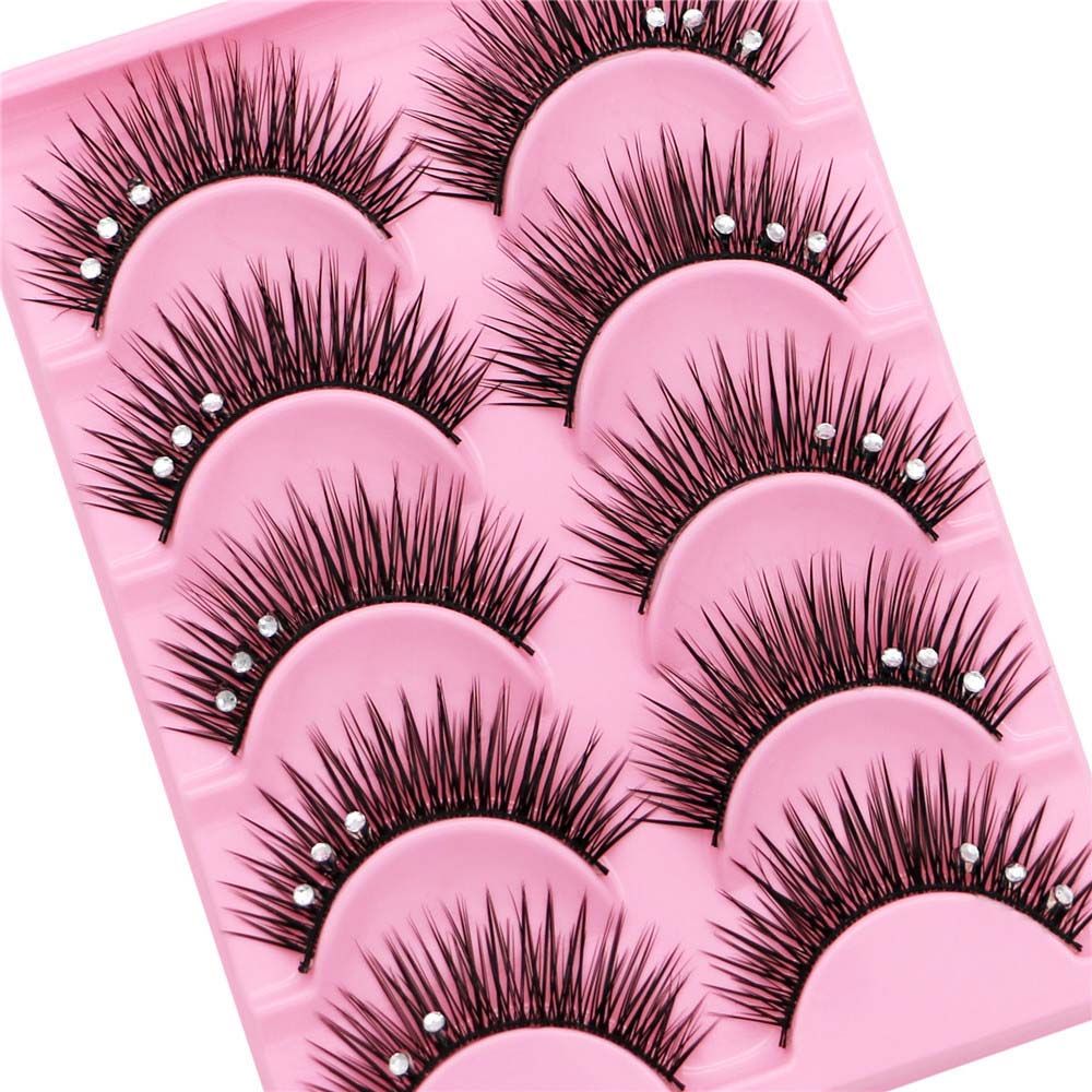 まつげシャイニーラインストーンアイメイクツールラインストーン - Eyelash Extension For Big Eyes のレビューと価格