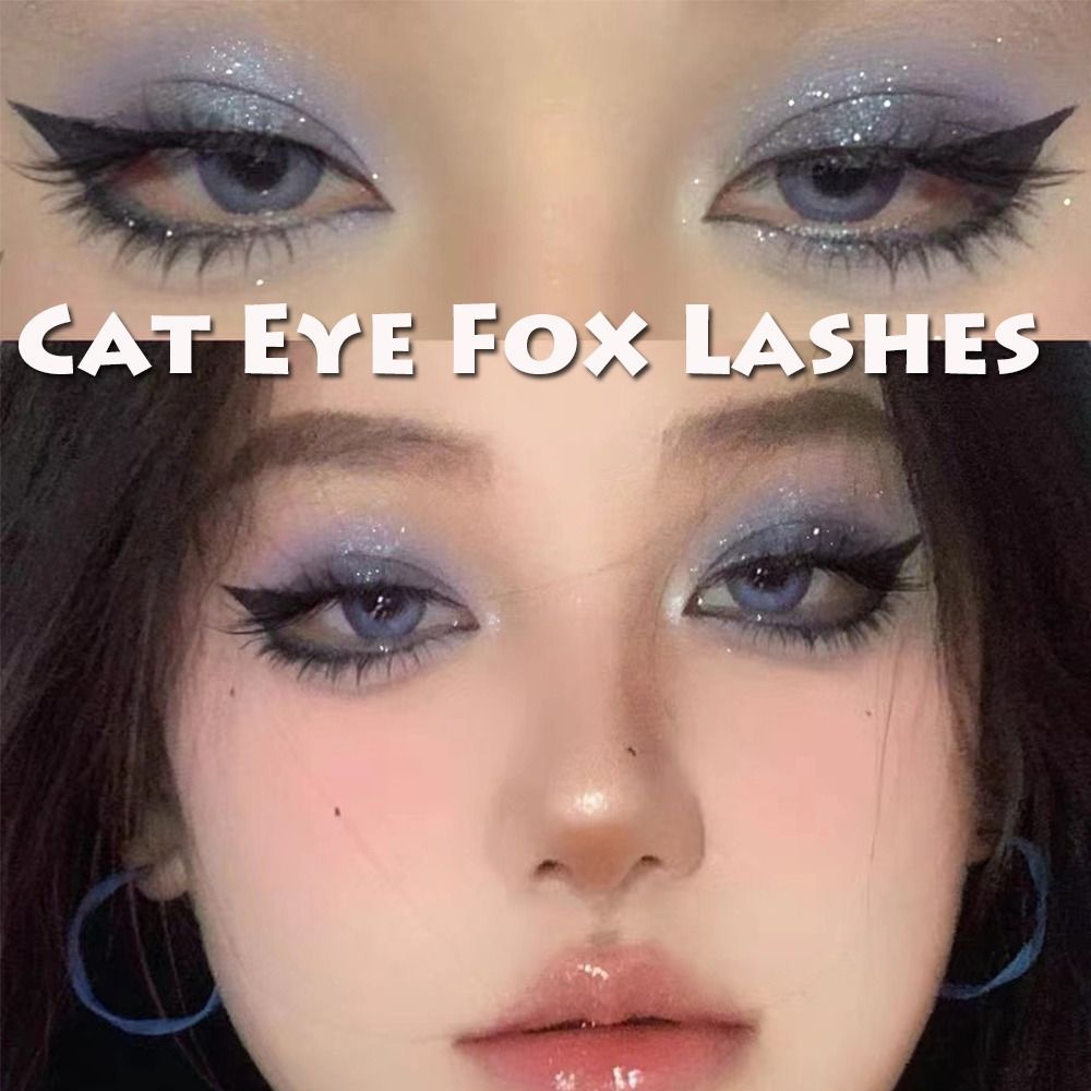 3Dミンクまつげ,5ペア,キャッツアイ効果,透過性,非常にボ - Eyelash Extension Volume Cat Eye のレビューと価格