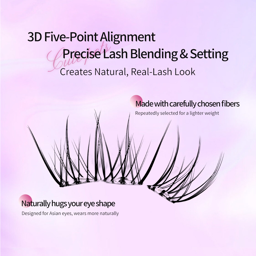 Yelix ビッグアイ キュートラビットスタイル DIYまつ - Eyelash Extension For Big Eyes のレビューと価格