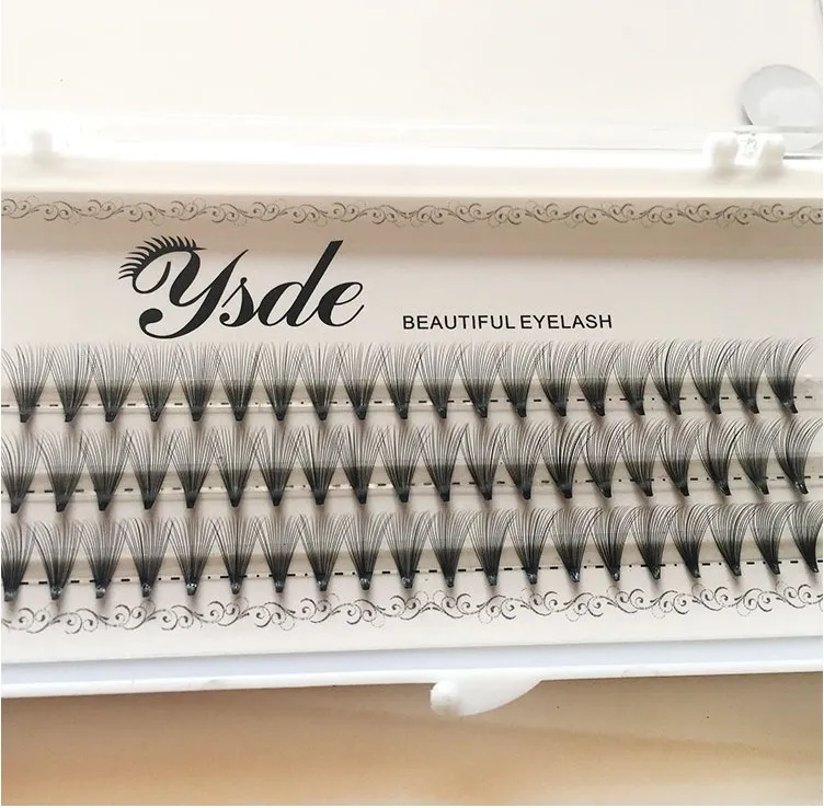 60束/セット ナチュラル6Dブラック0.07mmファイバー - Eyelash Extension For Big Eyes のレビューと価格