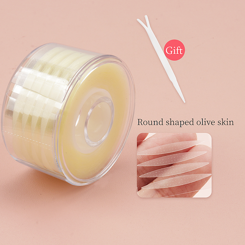 アイテープ二重まぶたテープステッカー目に見えないレースまつげ - Eyelash Extension Double Lash のレビューと価格