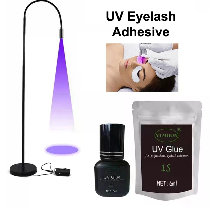 6ml UVグルー まつげエクステ用接着剤 1秒速乾 強力つ - Eyelash Extension Uv のレビューと価格
