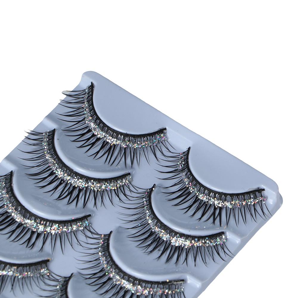 クロスラッシュグリッターシークイン長持ちラインストーンつけま - Eyelash Extension For Big Eyes のレビューと価格