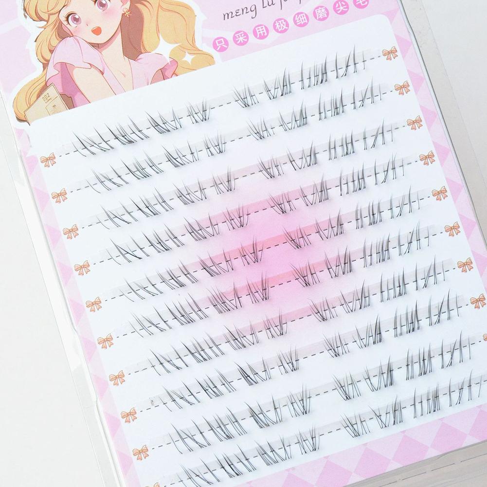 接着剤不要のつけまつげ DIY フォックスアイスタイル 超薄 - Eyelash Extension Fox Eye のレビューと価格