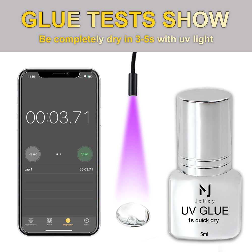 JOMAY 接着剤まつげエクステンション UV 接着剤速乾性 - Eyelash Extension Uv のレビューと価格