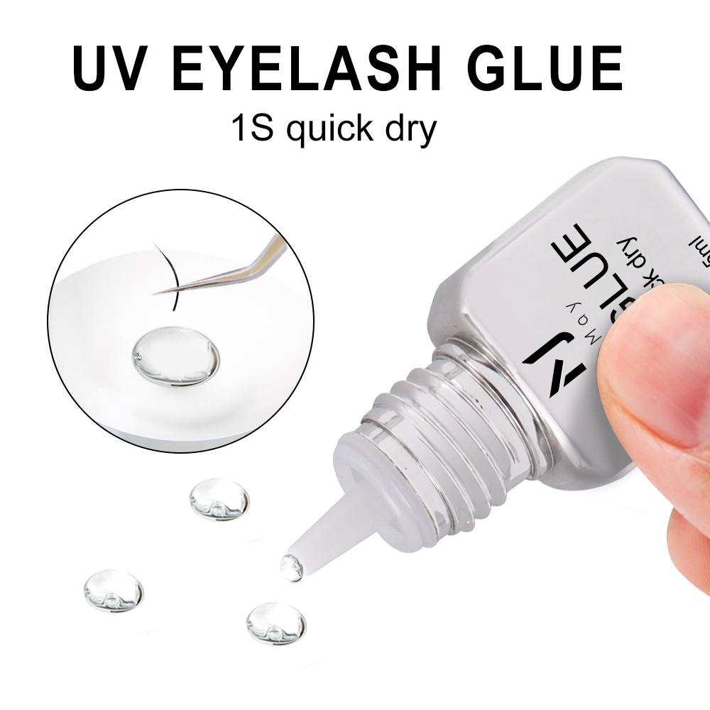 JOMAY 接着剤まつげエクステンション UV 接着剤速乾性 - Eyelash Extension Uv のレビューと価格