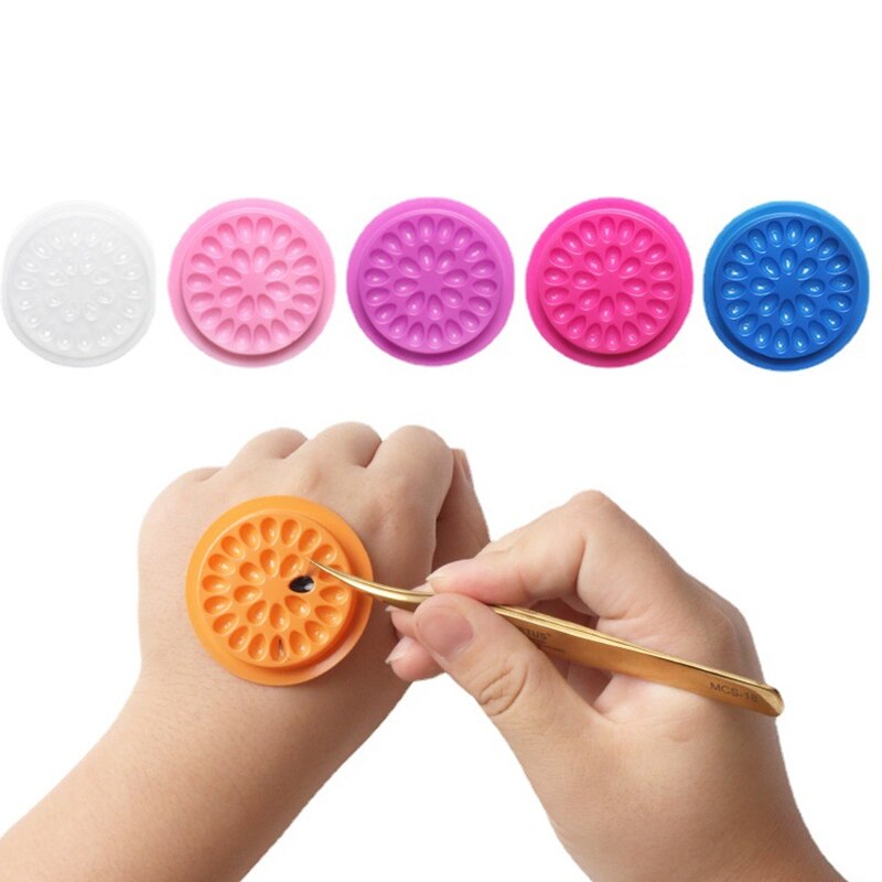 100 個まつげ接着剤ホルダーまつげエクステンション用品接着 - Eyelash Extension Double Lash のレビューと価格
