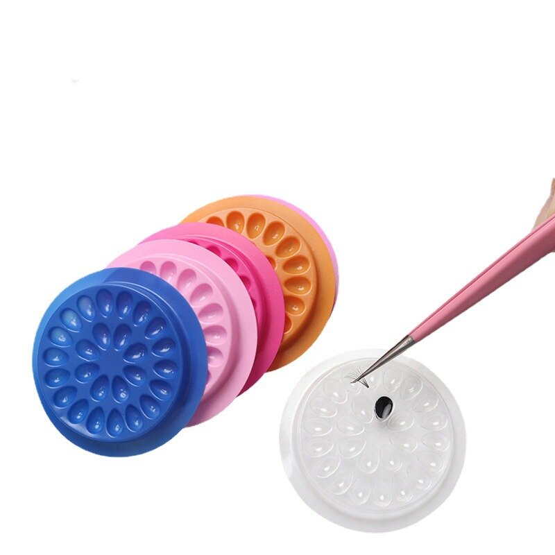 100 個まつげ接着剤ホルダーまつげエクステンション用品接着 - Eyelash Extension Double Lash のレビューと価格
