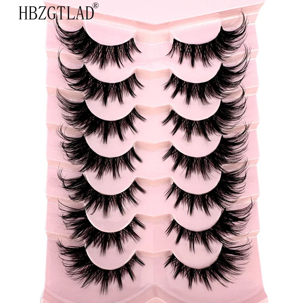 HBZGTLADMink Lashes Wispy Cat  - Eyelash Extension Volume Cat Eye のレビューと価格