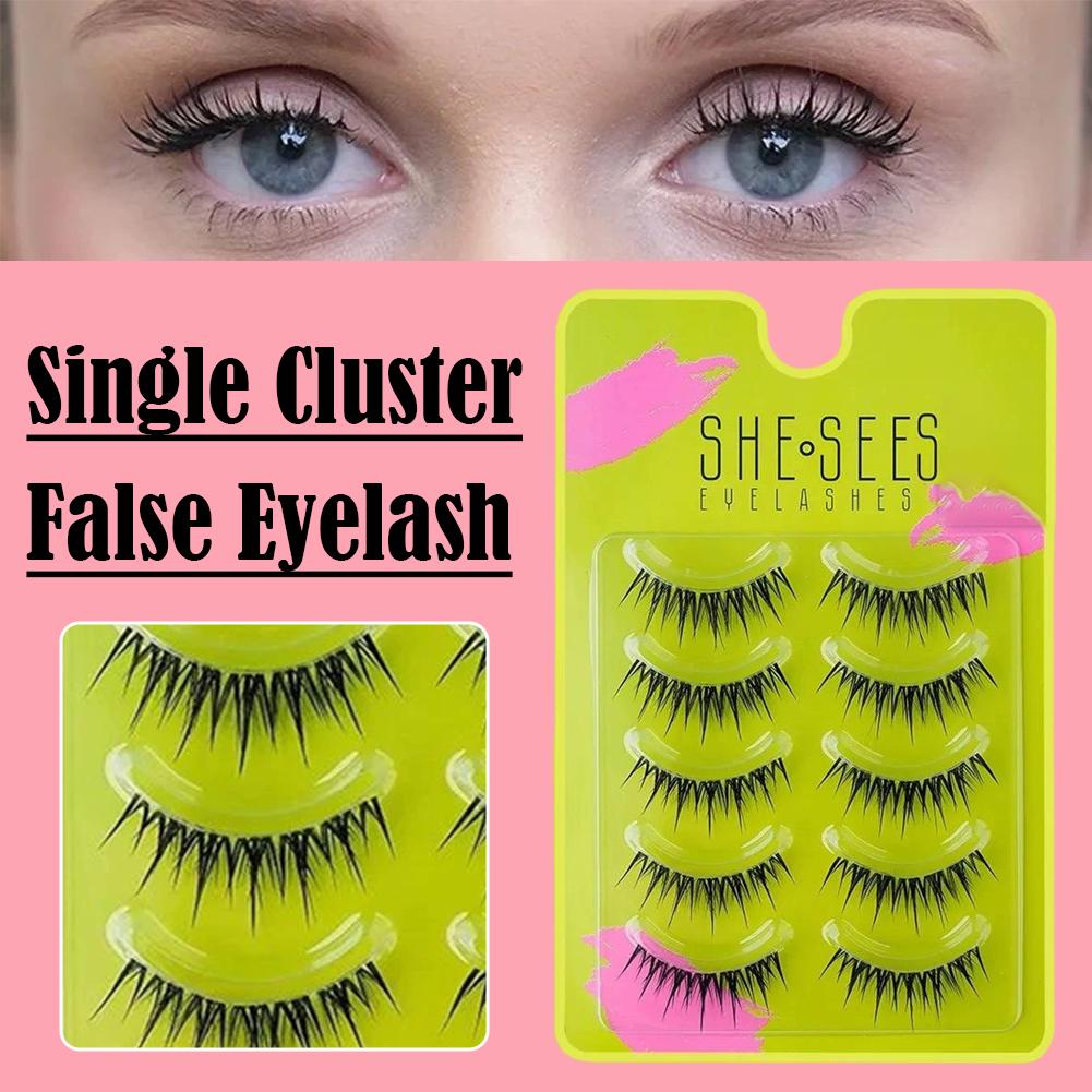 ナチュラルクラスターつけまつげ エクステンション ソフトウィ - Eyelash Extension Volume Cat Eye のレビューと価格