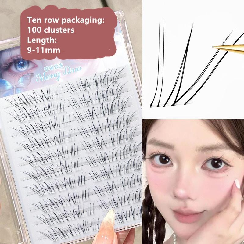 フォックスアイウィスピークラスターラッシュエクステンションナ - Eyelash Extension Fox Eye のレビューと価格