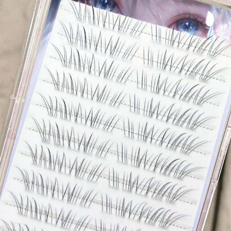 フォックスアイウィスピークラスターラッシュエクステンションナ - Eyelash Extension Fox Eye のレビューと価格