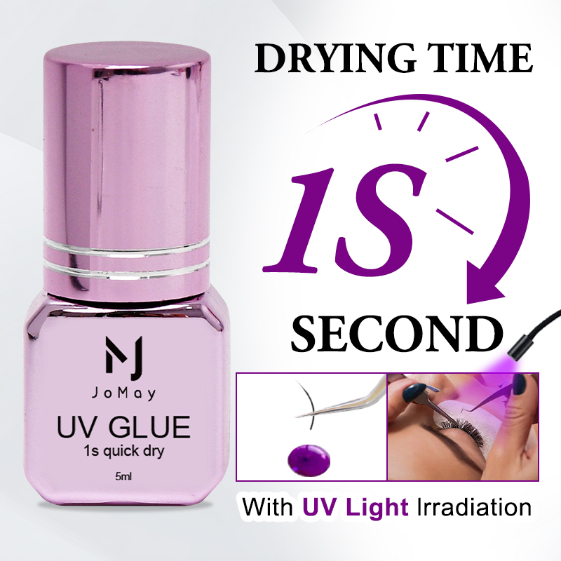JOMAY 3 ボトル速乾性 UV まつげエクステンション接 - Eyelash Extension Uv のレビューと価格